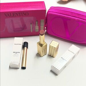 Valentino 3pc Lipstick Set